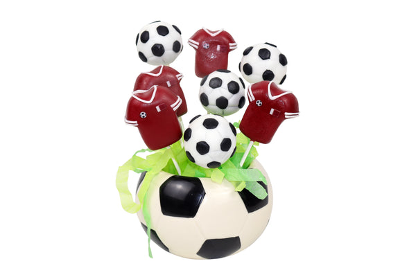 Goal Getter Cake Pops كيك بوبس بثيم كره القدم