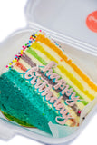 A Birthday Cake Slice - قطعة كيك يوم ميلاد