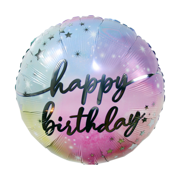 Luminous Birthday Foil Balloon -  بالونه يوم ميلاد