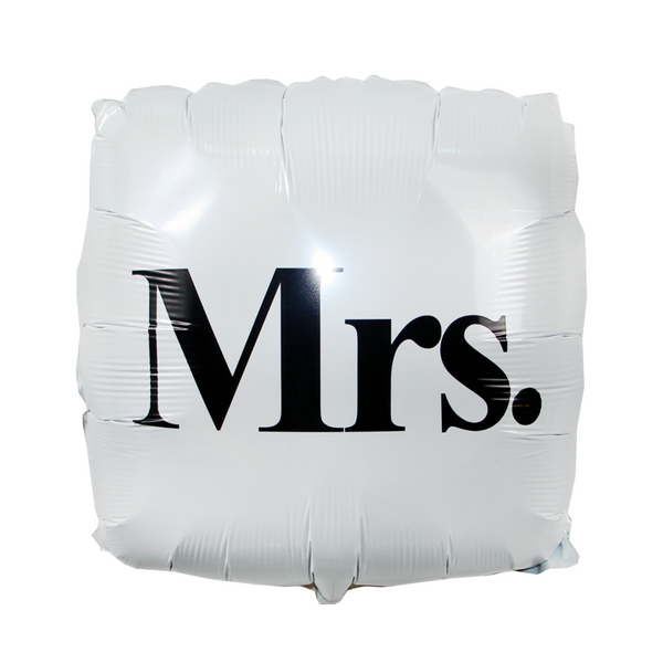 Mrs. Square Foil Balloon - بالون عروس