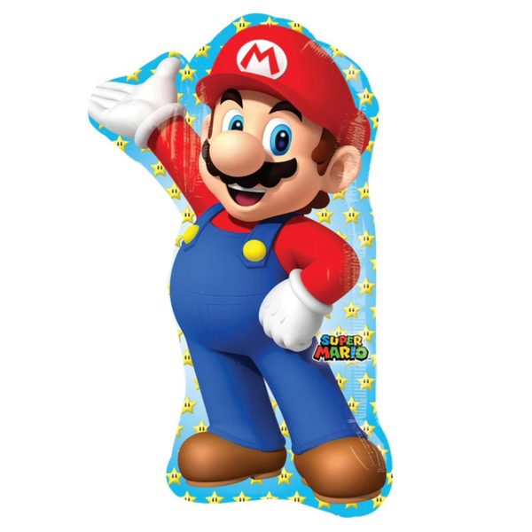 Mario Bros. Super Shape Balloon -  بالون على شكل شخصيه كرتونيه