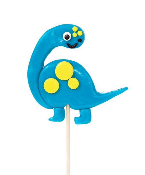Blue Dinosaur Lollipop - مصاصه على شكل ديناصور ازرق