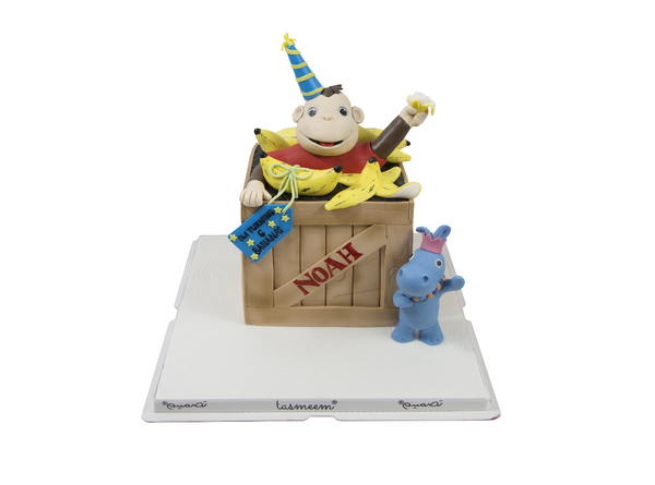 Character in Box Birthday Cake -  كيكة على شكل شخصيه كرتونيه