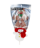 Gingerbread Lollipop with Snowman Toy -مصاصه مع لعبه