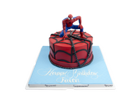 Hero Character Birthday Cake -  كيكة على شكل شخصيه كرتونيه