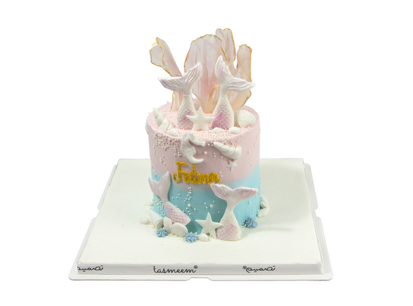 Mermaid Tail Birthday Cake كيكة عروس البحر