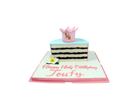 Half Birthday Cake Design - كيكة يوم ميلاد
