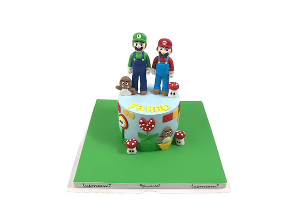Game Character Birthday Cake كيكة على شكل شخصيه كرتونية