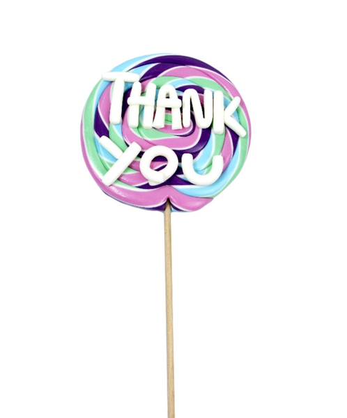Big Thank you Lollipop  - مصاصه حجم كبير - شكراً