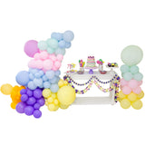 Pastel Nancy Themed Party Arrangement with Balloon تنسيق ثيم حفله نانسي مع بالونات