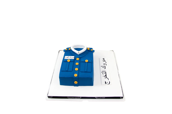 Uniform Design Cake VII - كيكه علي شكل زي