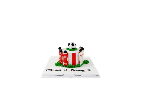 Football Theme Birthday Cake - كيكة يوم ميلاد