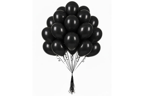 Set of 20 - Black Balloon مجموعه من ٢٠ – بالون أسود