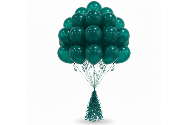 Set of 20 - Gemstone Forest Green مجموعه من ٢٠ بالون – أخضر