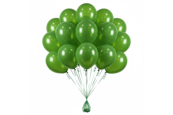 Set of 20 - Gemstone Green مجموعه من ٢٠ بالون – أخضر