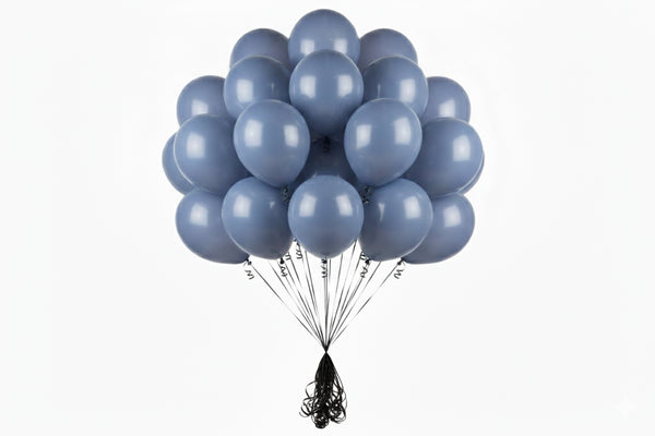 Set of 20 - Haze Ash Balloon مجموعه من ٢٠ بالون – رمادي