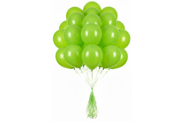 Set of 20 - Light Green Balloon مجموعه من ٢٠ – بالون أخضر فاتح