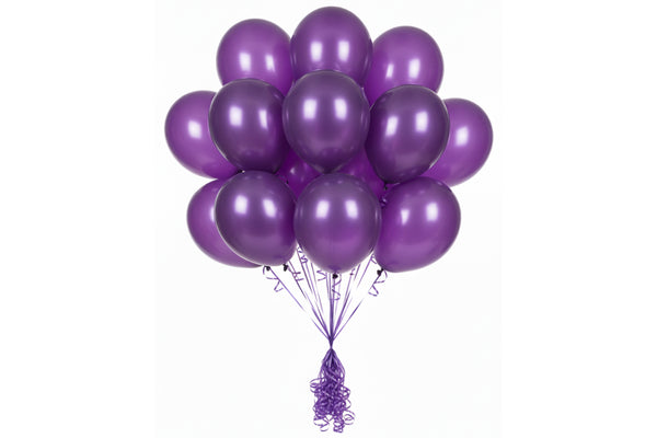 Set of 20 -Purple Balloon مجموعه من ٢٠ – بالون بنفسجي