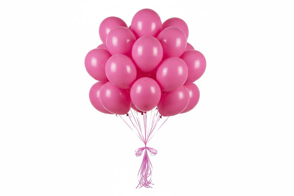 Set of 20 - Rose Balloon مجموعه من ٢٠ بالون – وردي