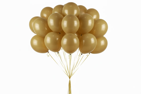 Set of 20 - Sandy Tawny Balloon مجموعه من ٢٠ بالون –  رملي فاتح