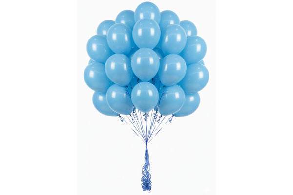 Set of 20 - Sapphire Blue Balloon مجموعه من ٢٠ – بالون أزرق ياقوتي