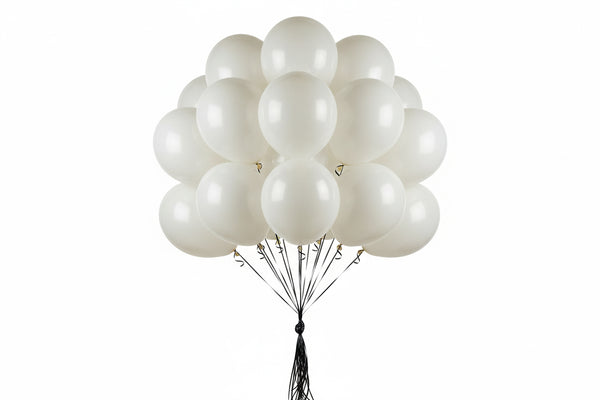 Set of 20 - White Balloon مجموعه من ٢٠ – بالون أبيض