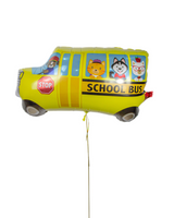 School Bus Shape Foil Balloon -بالونة على شكل باص المدرسة