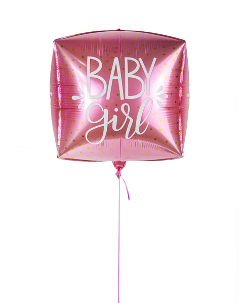 Baby Girl Foil Balloon-بالونة مولودة جديدة
