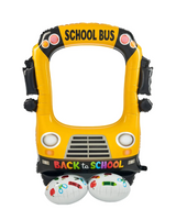 Selfie School Bus Foil Balloon بالونة السلفي - العودة للمدرسة