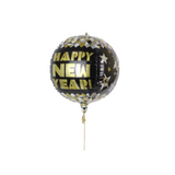 Happy New Year Foil Balloon III -  بالونه راس السنه ثلاثية الابعاد