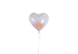 Heart Shaped Wedding Dress  Foil Balloon بالونه قلب فستان عروس