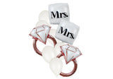 Balloon Bouquet - Ring & Mrs مجموعه من البالونات