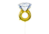 Ring Shaped Foil Balloon بالونه على شكل خاتم خطوبه