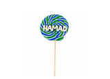Customize Names Large Lollipop - Blue and Green ازرق و اخضر