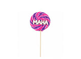 Customize Names Large Lollipop - Pink and Purple  بلون بنفسجي و وردي