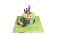Cartoon Character Birthday Cake -كيكة على شكل شخصيه كرتونيه
