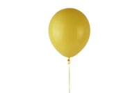 12" Retro Lemon Yellow Latex Balloon -بالونات الاتكس