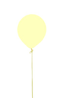 12" Macaron Pastel Yellow Latex Balloon بالون لاتكس حجم ١٢ بوصه - اللون اصفر فاتح