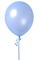 12" Light  Blue Latex Balloon بالون لاتكس حجم ١٢ بوصه - اللون ازرق فاتح
