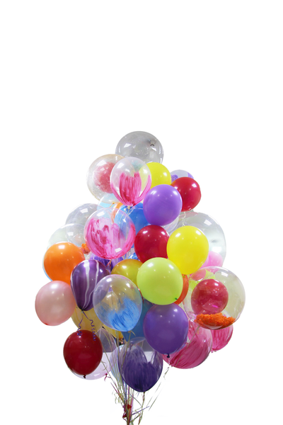 Birthday Balloon Bouquet II-  II باقة بالونات عيد ميلاد