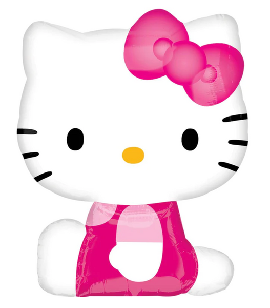 Hello Kitty Foil Balloon-بالون على شكل شخصيه كرتونيه