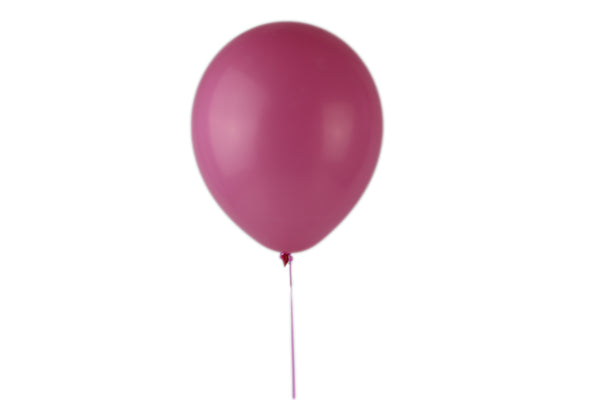 12" Transparent Rose Latex Balloon-بالونات الاتكس