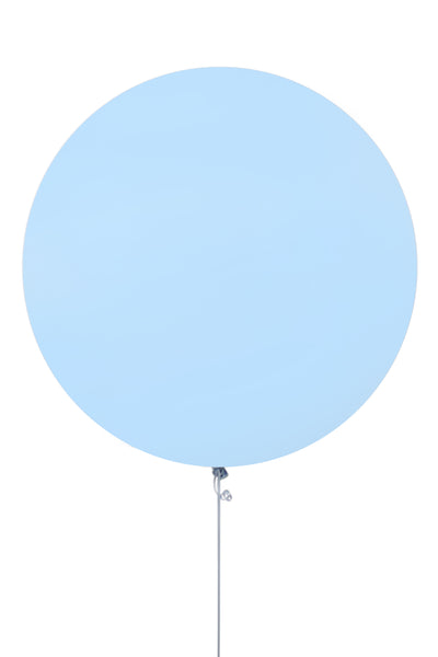 36" Macaron Pastel  Blue Latex Balloon  بالون ٣٦ بوصه - اللون ازرق فاتح