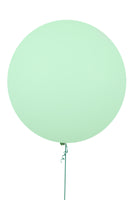 36" Macaron Mint Green Latex Balloon  بالون ٣٦ بوصه - اللون اخضر فاتح