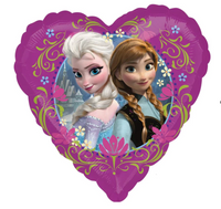 Frozen Heart Foil Balloon-بالون على شكل شخصيه كرتونيه