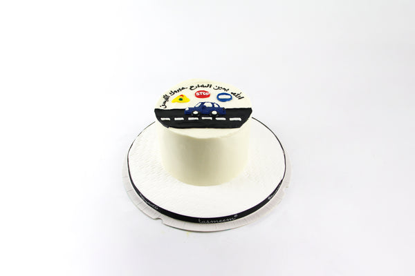 Congratulations on your Driving License Cake كيكة مبروك الليسن