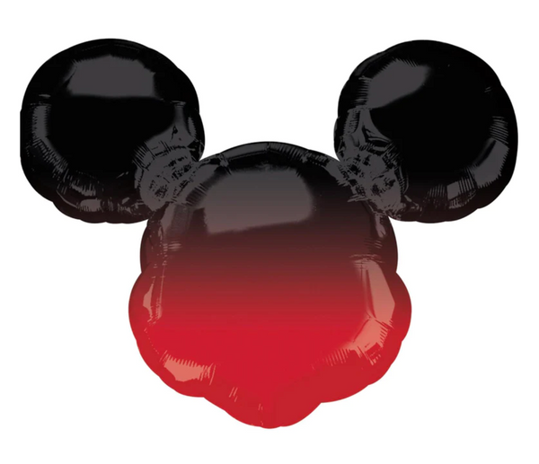 Mickey Mouse Ombre Foil Balloons-بالون على شكل شخصيه كرتونيه