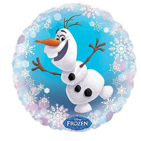 Frozen Olaf Foil Balloon-بالون على شكل شخصيه كرتونيه