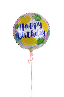 Happy birthday Pineapple Foil Balloon بالونه يوم ميلاد