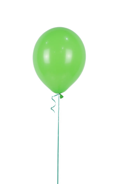 12" Lime Green Latex Balloon  بالون لاتكس حجم ١٢ بوصه - اللون اخضر ليموني